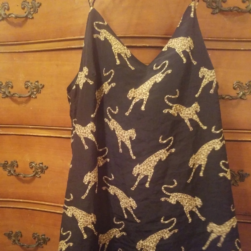 Cheetah Print Dress